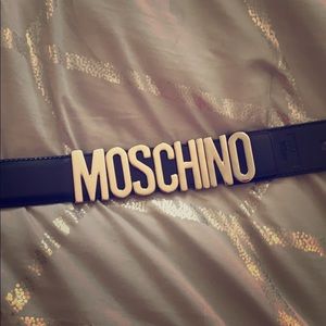 Moschino authentic leather belt